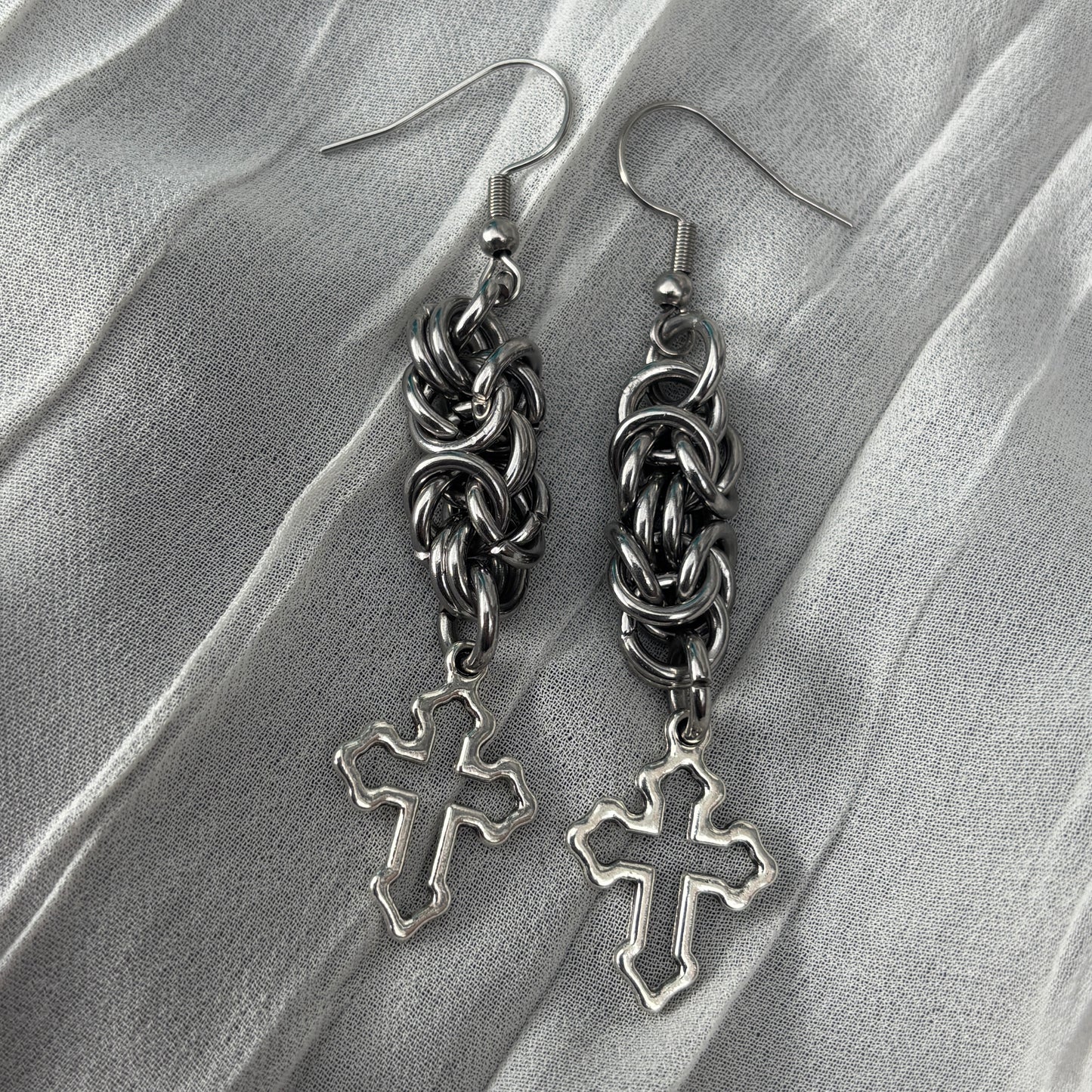 Cross Earrings