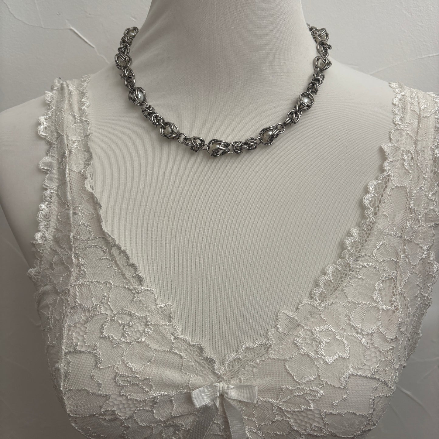 Byzantine Pearl Necklace