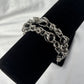 Black Caged Pearl Bracelet
