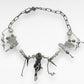 Handmade Chain Pearl Demon Necklace