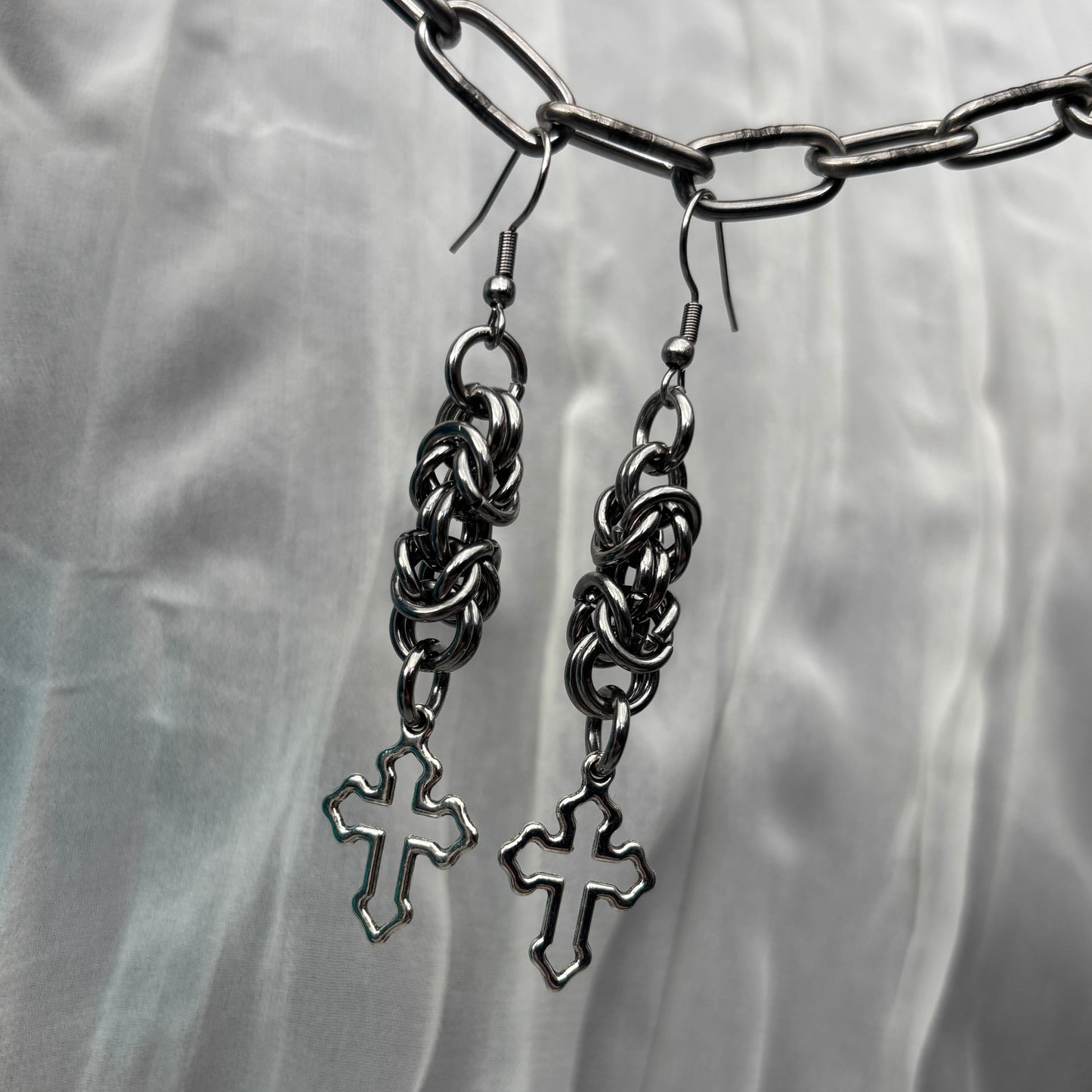 Cross Earrings