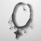 Spike Cross Necklace