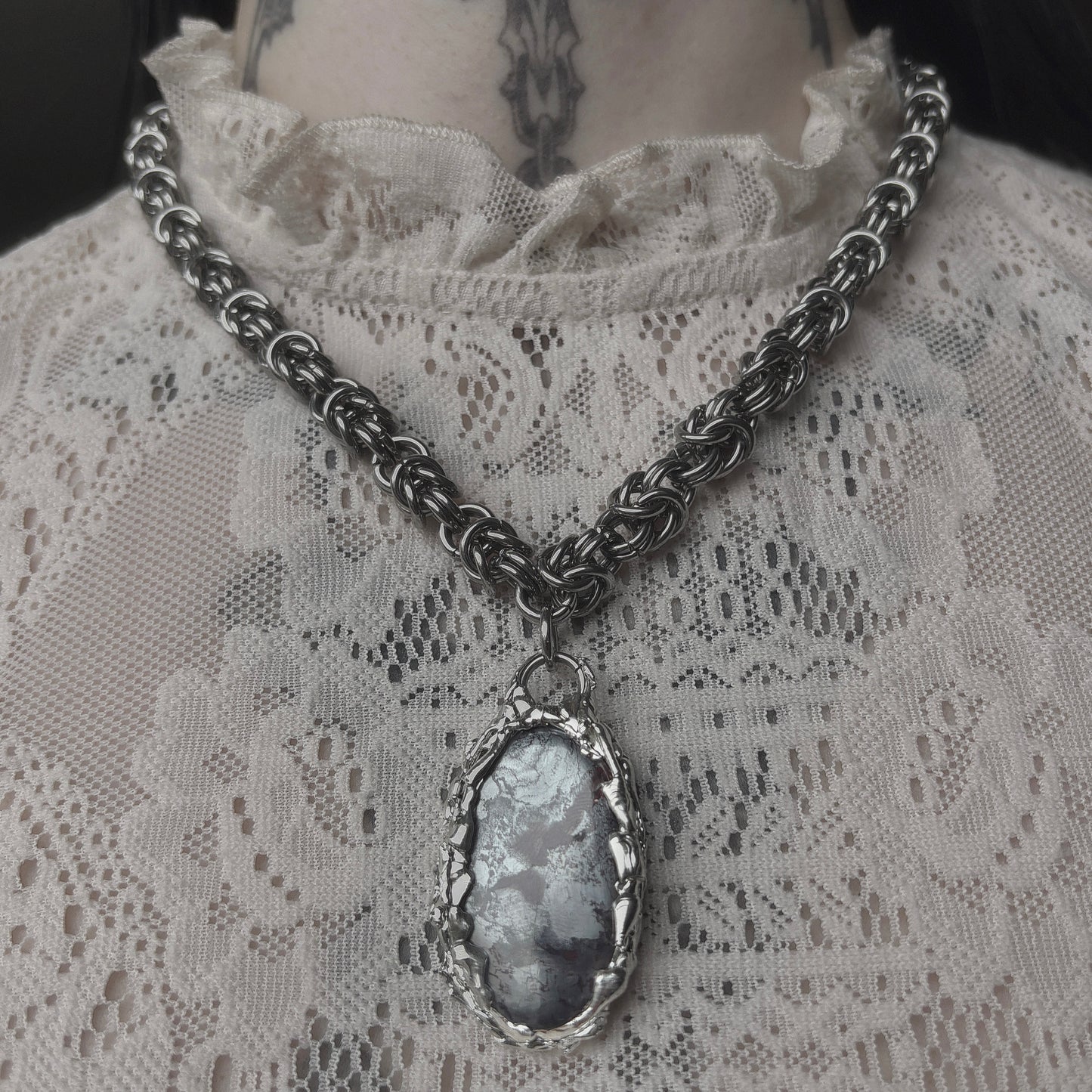 Byzantine Jasperlite Necklace