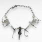 Handmade Chain Pearl Demon Necklace