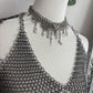 Medieval Chainmail Choker Necklace