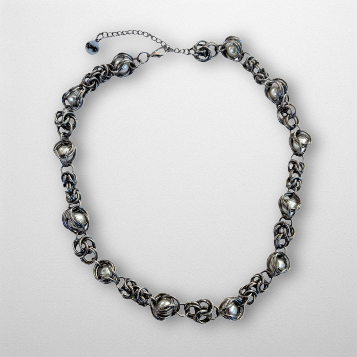 Byzantine Pearl Necklace