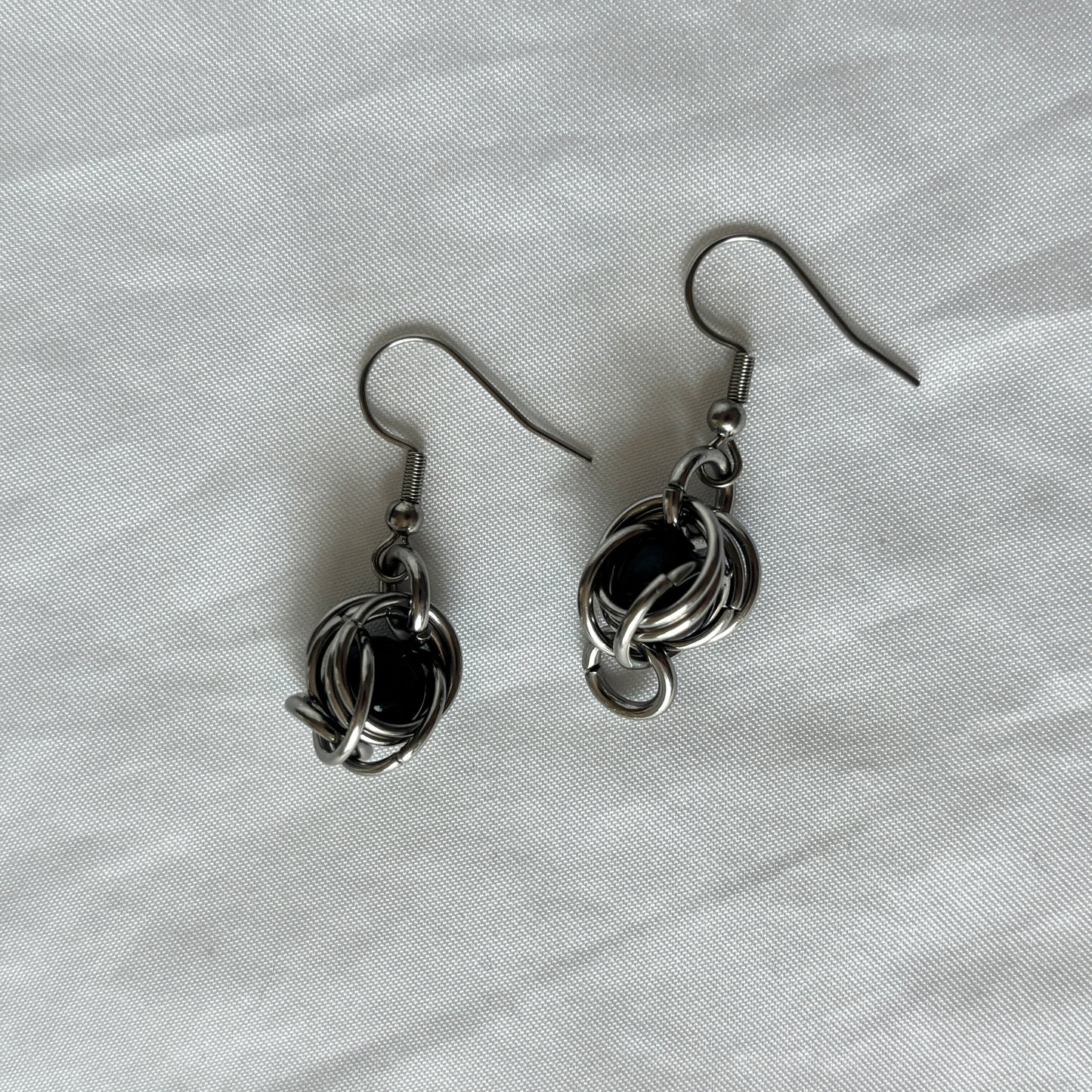 Caged Pearl Earrings