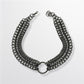 Alligator Back Ring Necklace