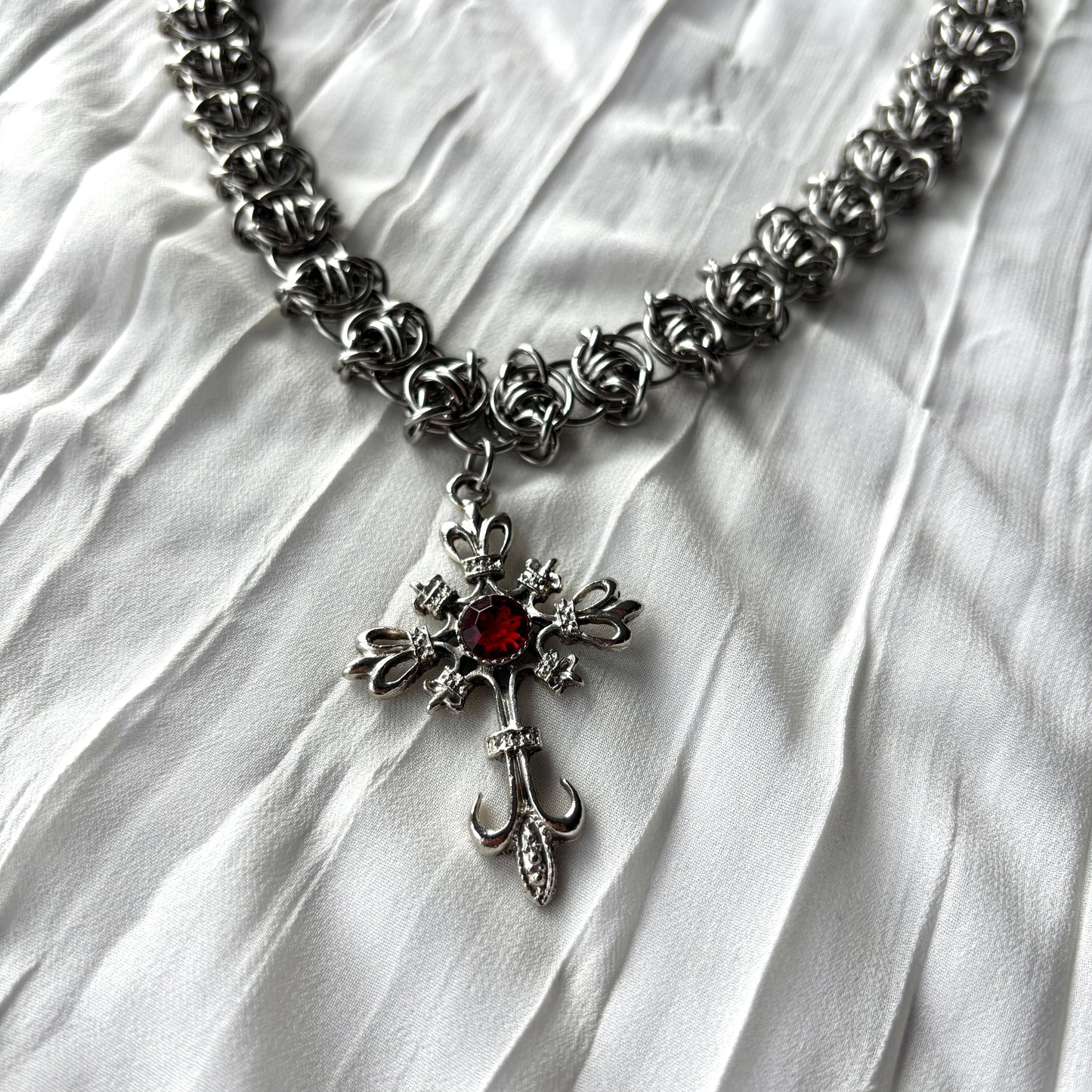 Odins Eye Cross Necklace