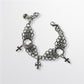 Chainmail Cross Bracelet