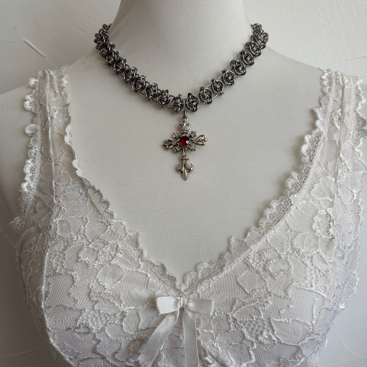 Odins Eye Cross Necklace