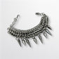 Alligator Back Spike Bracelet