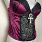 Upcycled Lingerie Ankh Top