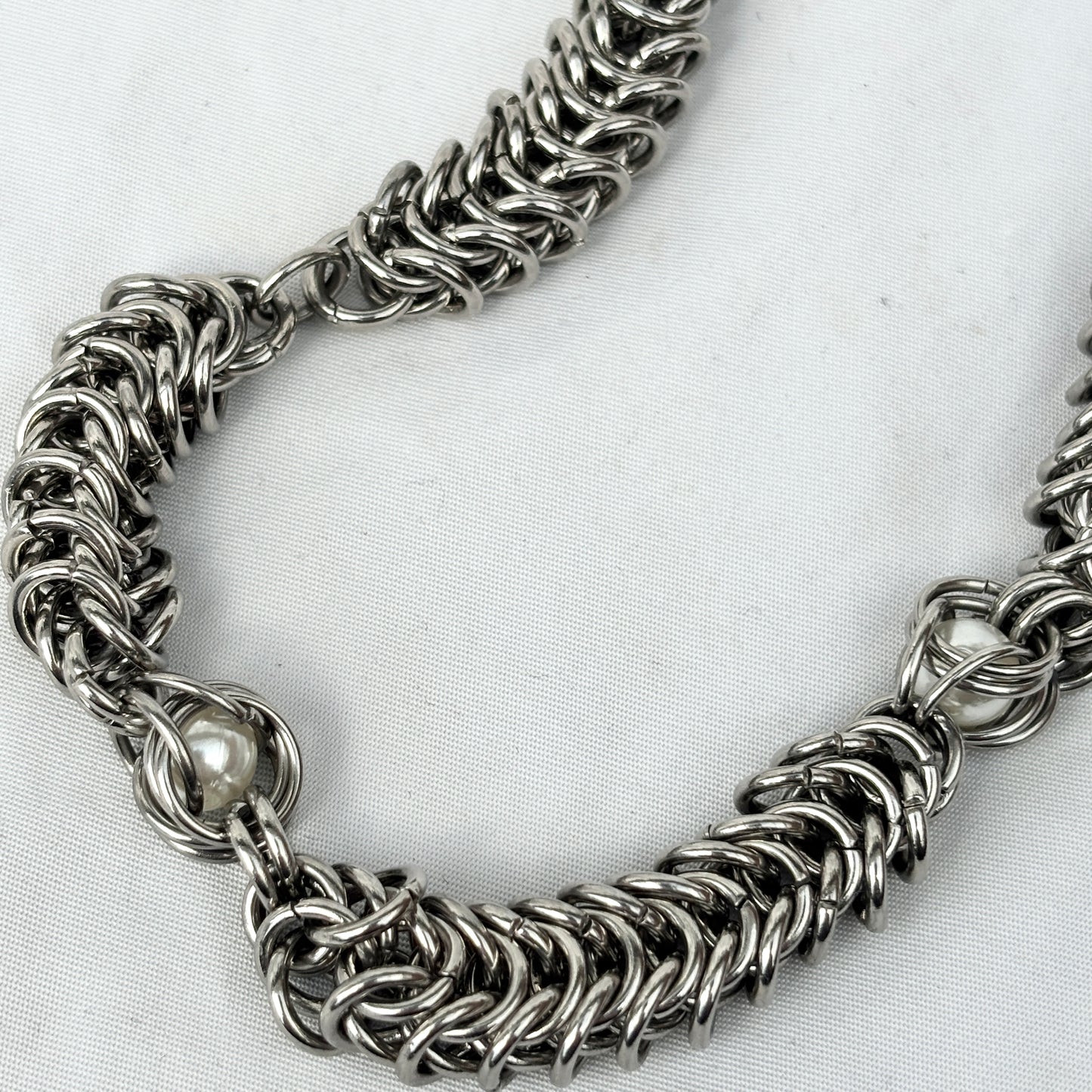 Box Pearl Necklace