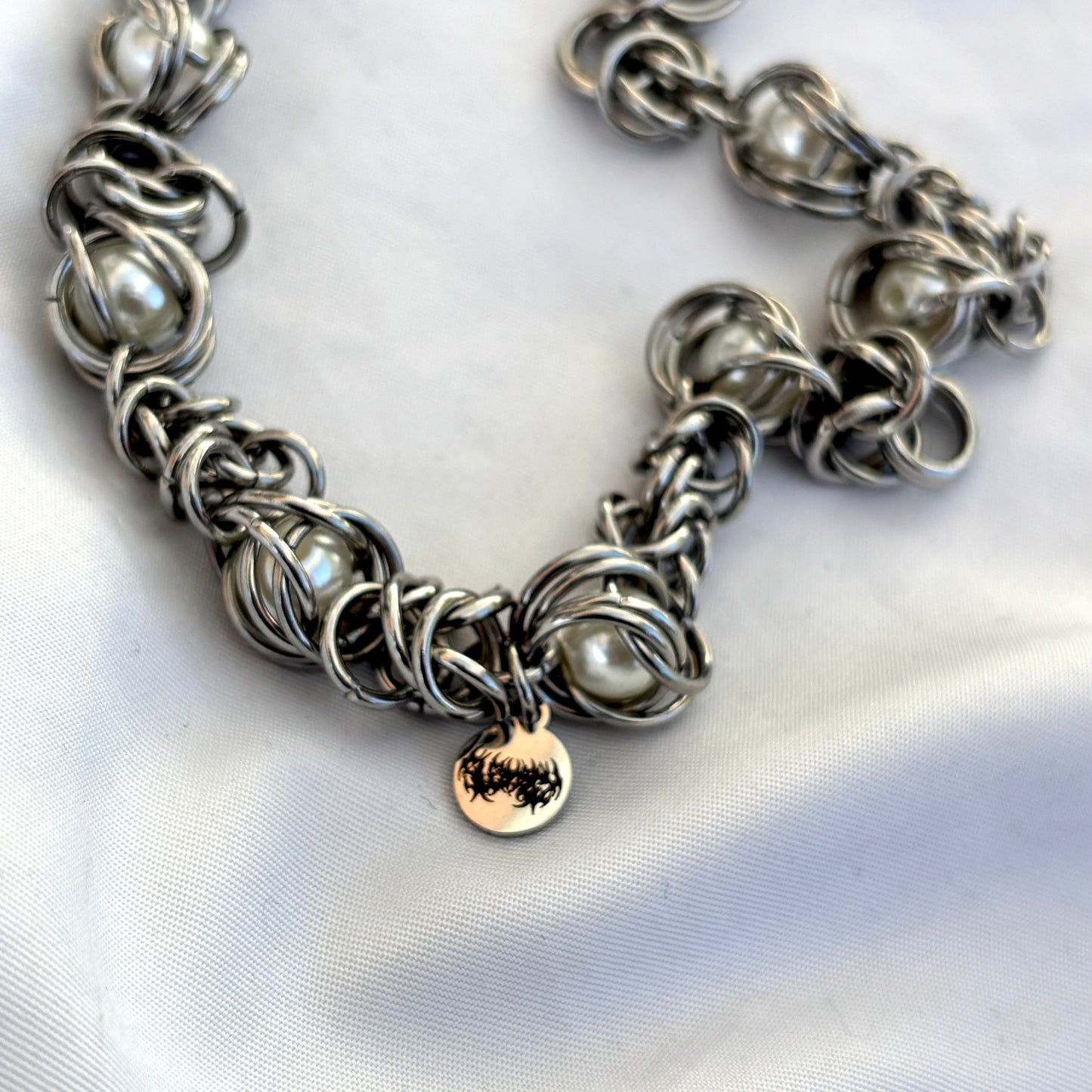 Byzantine Pearl Necklace