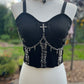 Upcycled Cross Pin Top