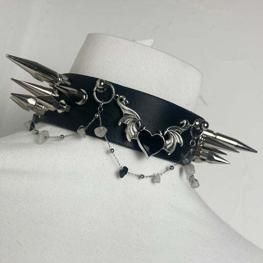 Devil Heart Choker