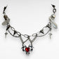 Red Heart Chain Necklace