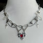 Red Heart Chain Necklace