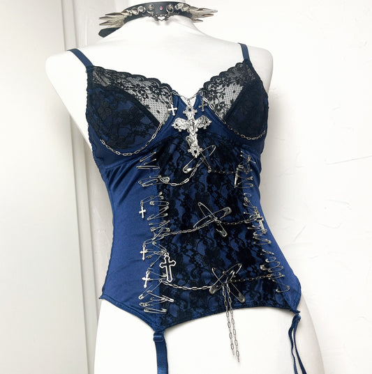 Upcycled Lingerie Top